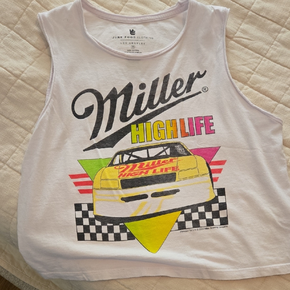 High Life Kids Sleeveless Top - White